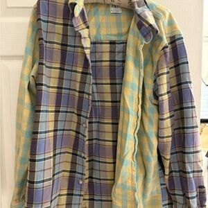 Zara Multicolor Plaid Shirt